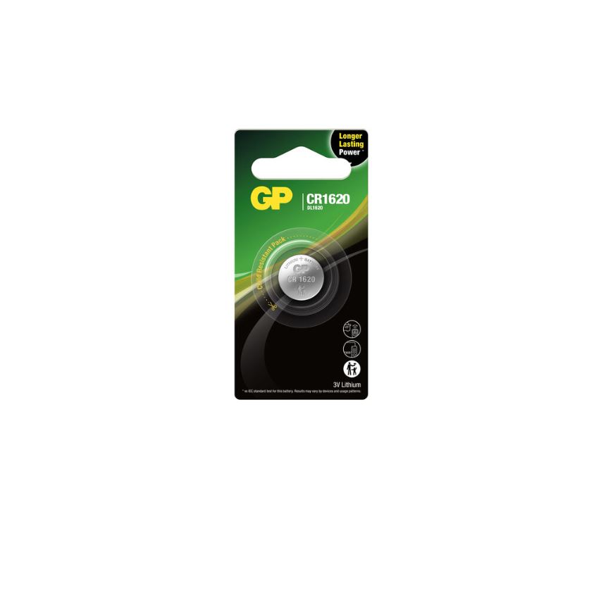 GP baterije CR1620-2CPU1 Lithium Coin