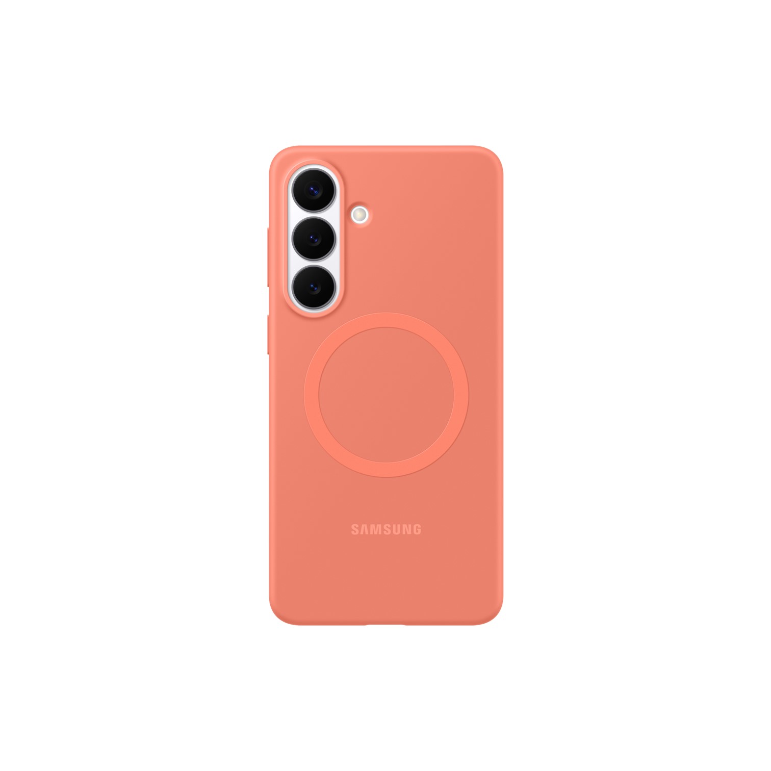 Samsung Silicone Magnet Case, Galaxy S26+, Coralred