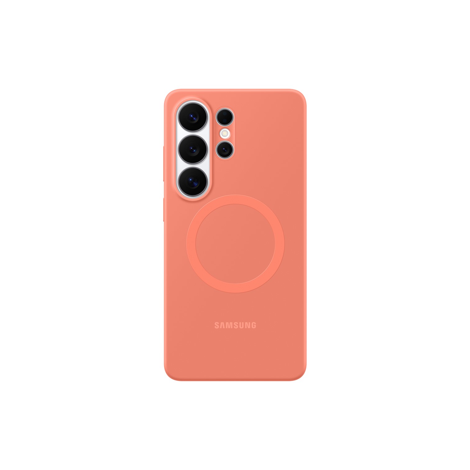 Samsung Silicone Magnet Case, Galaxy S26 Ultra, Coralred