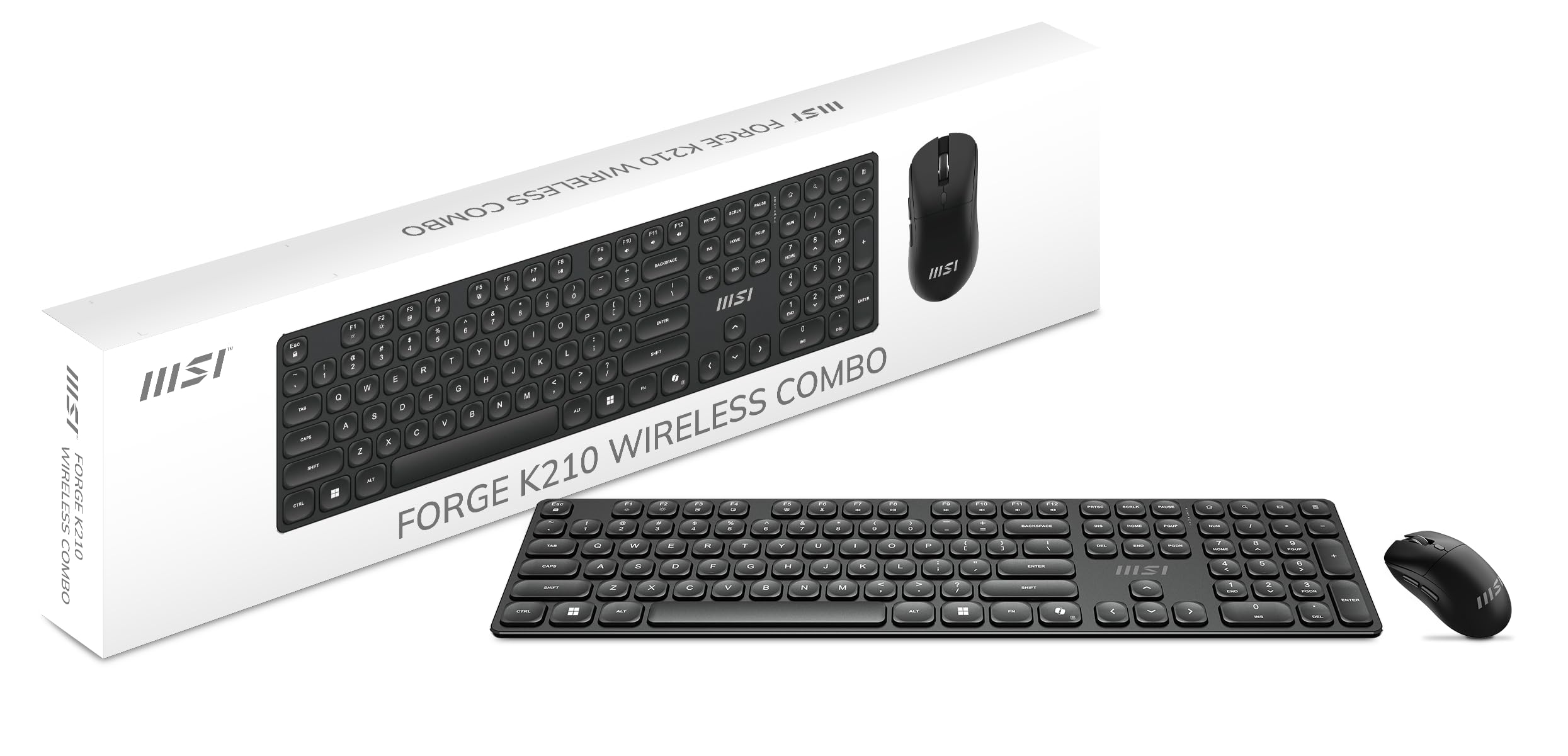KB MSI FORGE K210 W COMBO US desktop