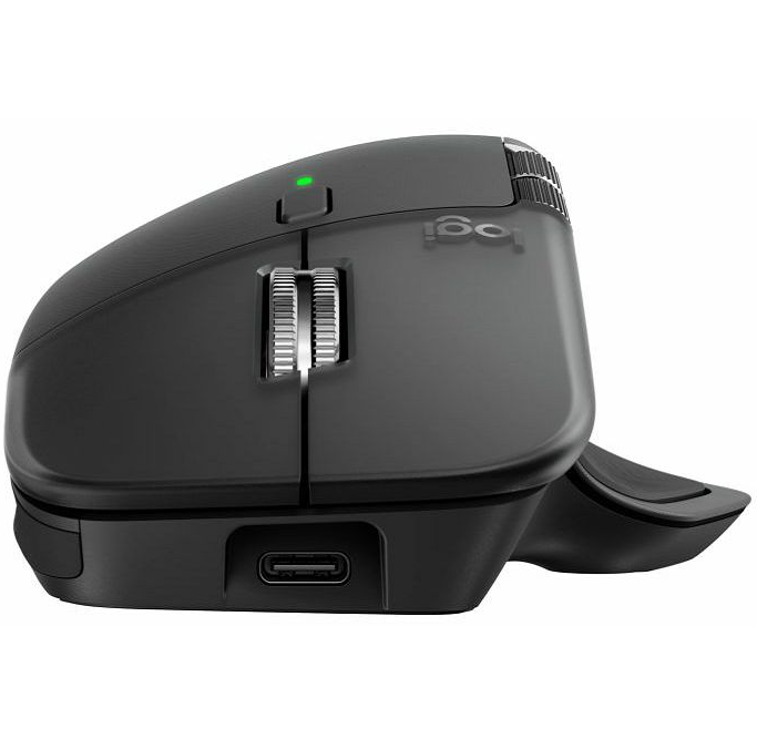 LOGITECH MX Master 4 Wireless Mouse 200-8000 DPI, 8 buttons, Battery life 70 days, 10 m, Graphite