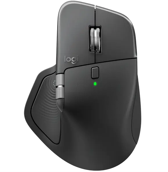 LOGITECH MX Master 4 Wireless Mouse 200-8000 DPI, 8 buttons, Battery life 70 days, 10 m, Graphite