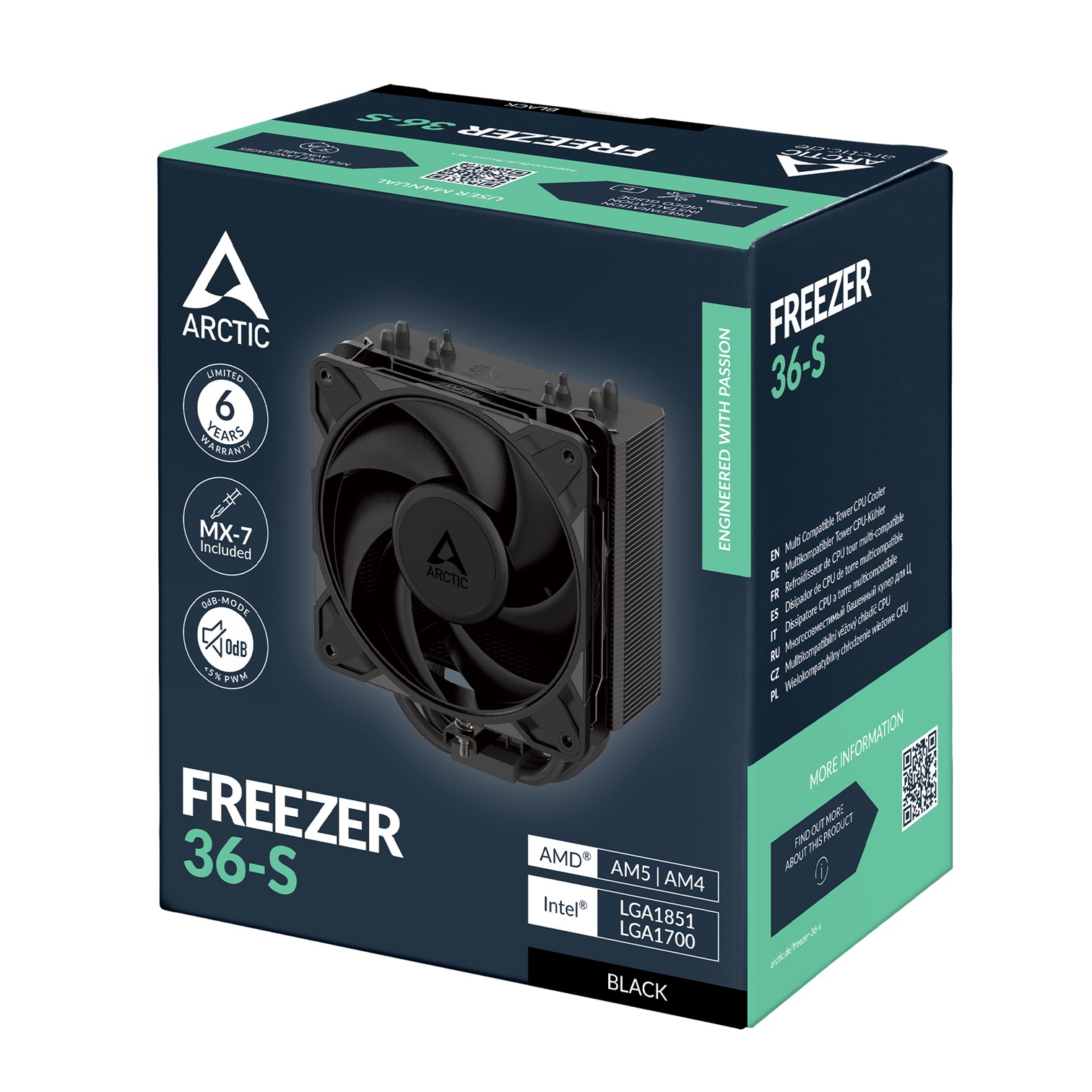 COL CPU Arctic Freezer 36-S (Black)