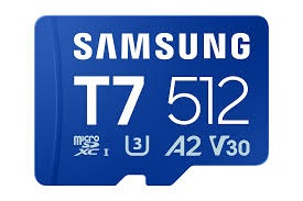 MEM SD MICRO 256GB Samsung T7 + Adapter MB-MB256T/WW