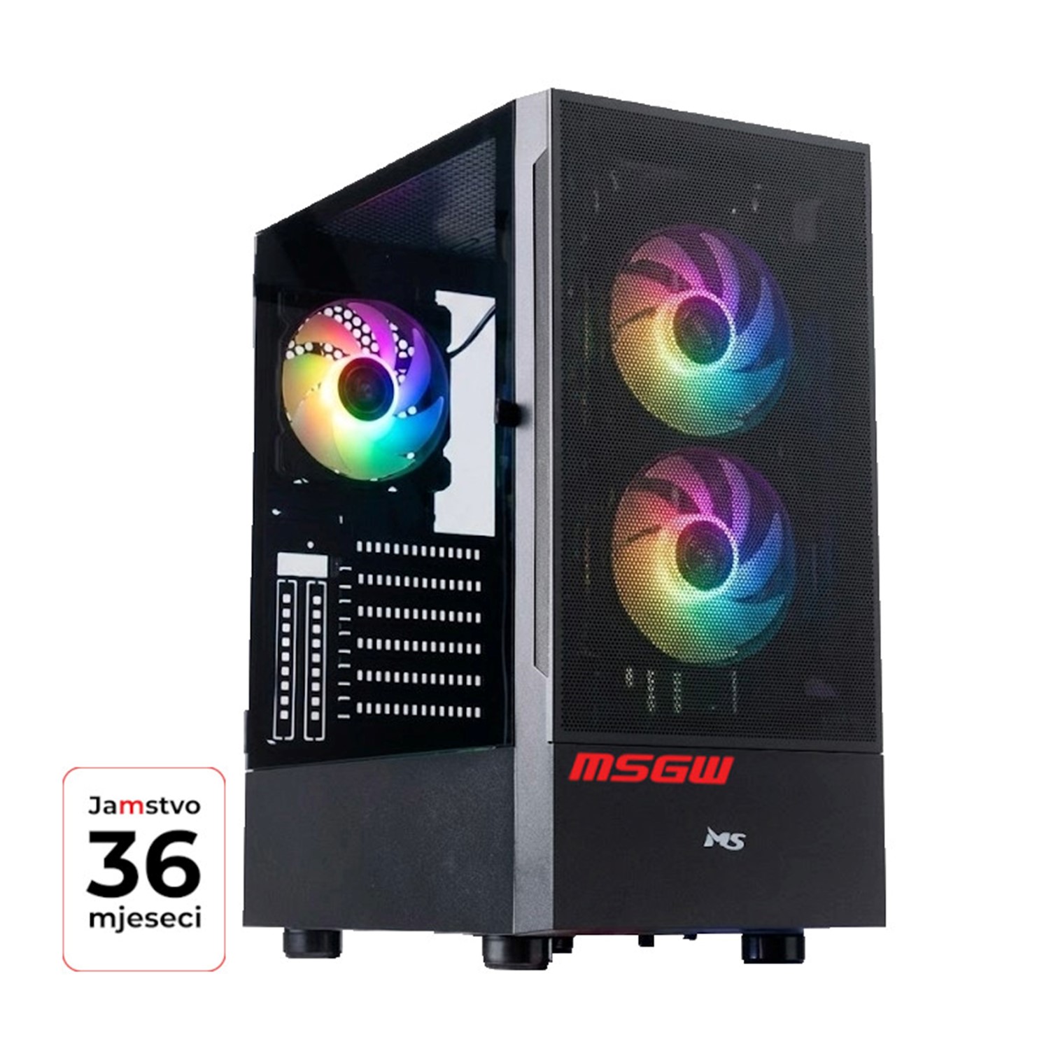 MSG GAMER R5 a124 5500/1x16GB/1TB/RX7600 8GB