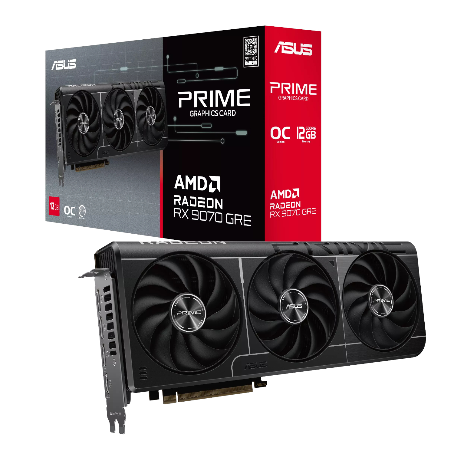 VGA AS PRIME-RX9070GRE-O12G-EVO